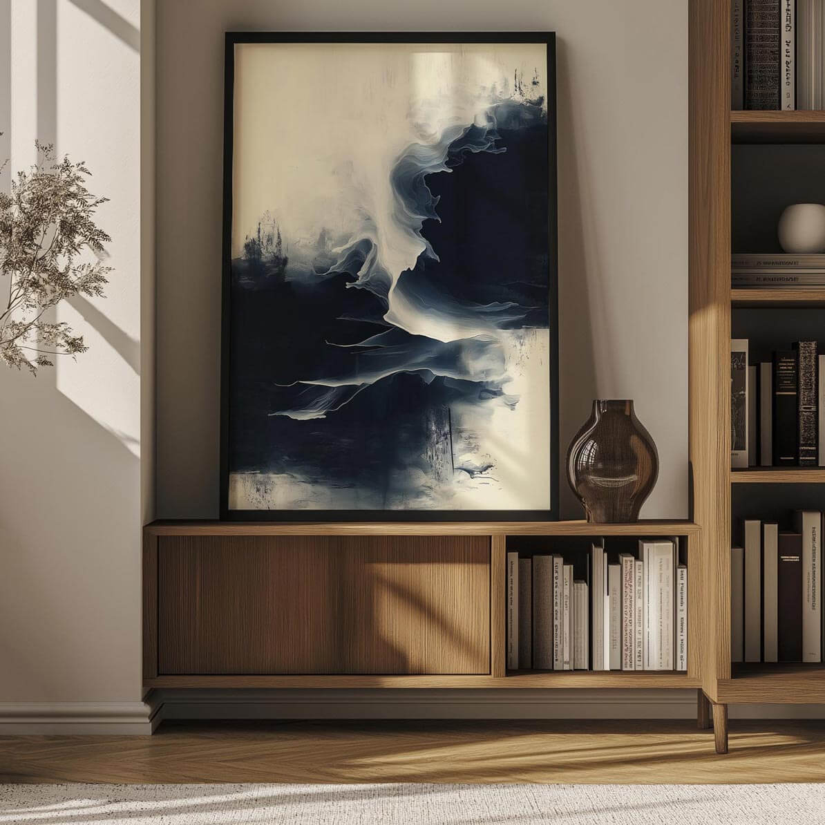 Auckland - Abstract Art Framed Print