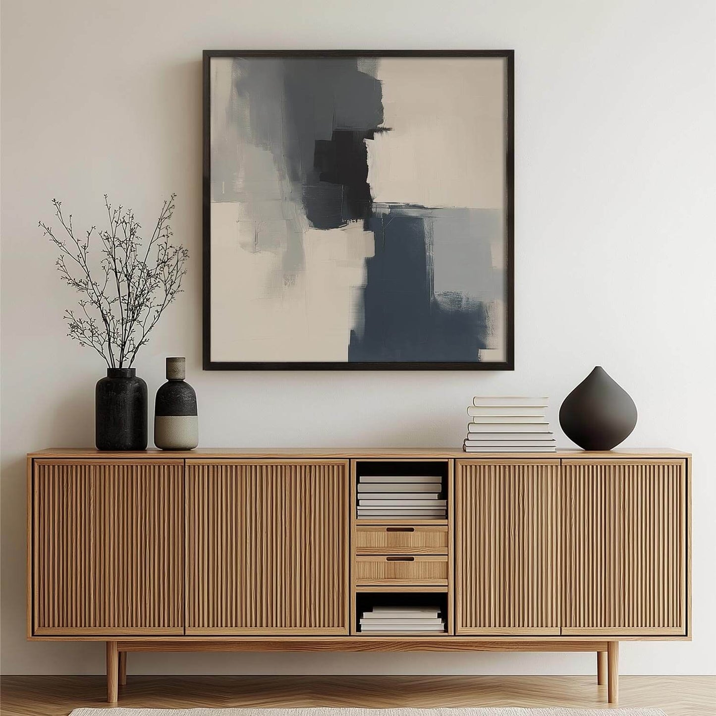 Bamako - Framed Abstract Print