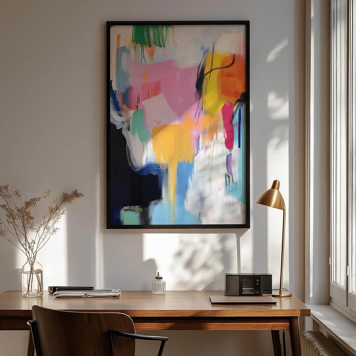 Botega - Framed Abstract Art Print