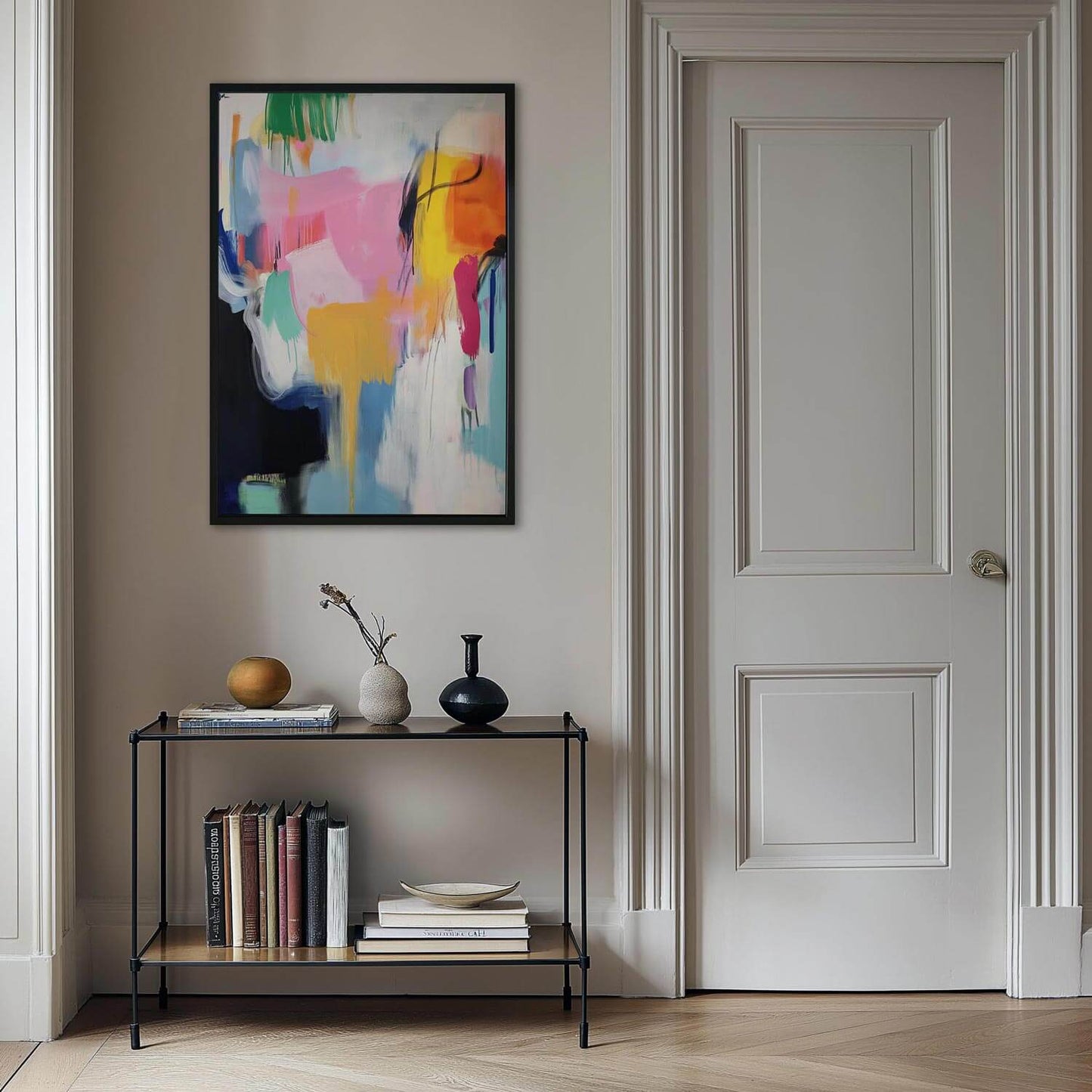 Botega - Framed Abstract Art Print