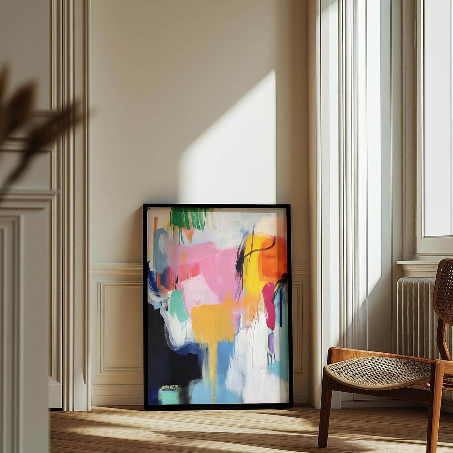 Botega - Framed Abstract Art Print