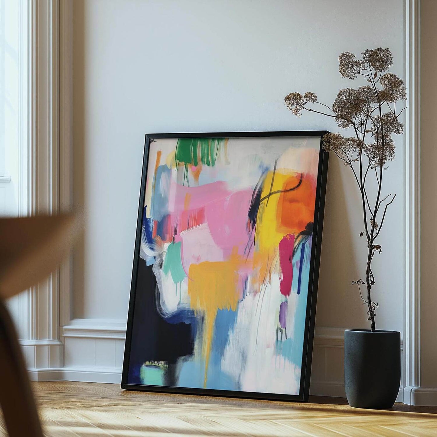 Botega - Framed Abstract Art Print