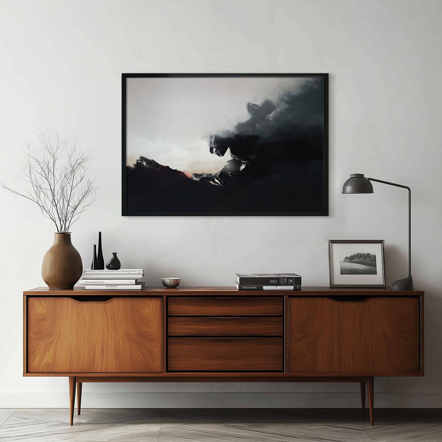 Juba - Framed Abstract Print